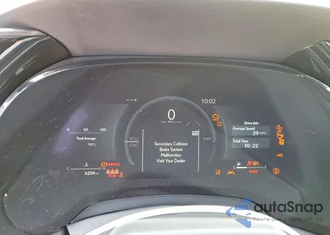 2025 Lexus Rx 350H Base from USA, damaged, VIN 2T2BBMCA7SC080108